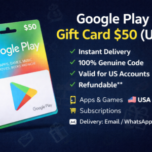 Google Play Gift Card (50$)